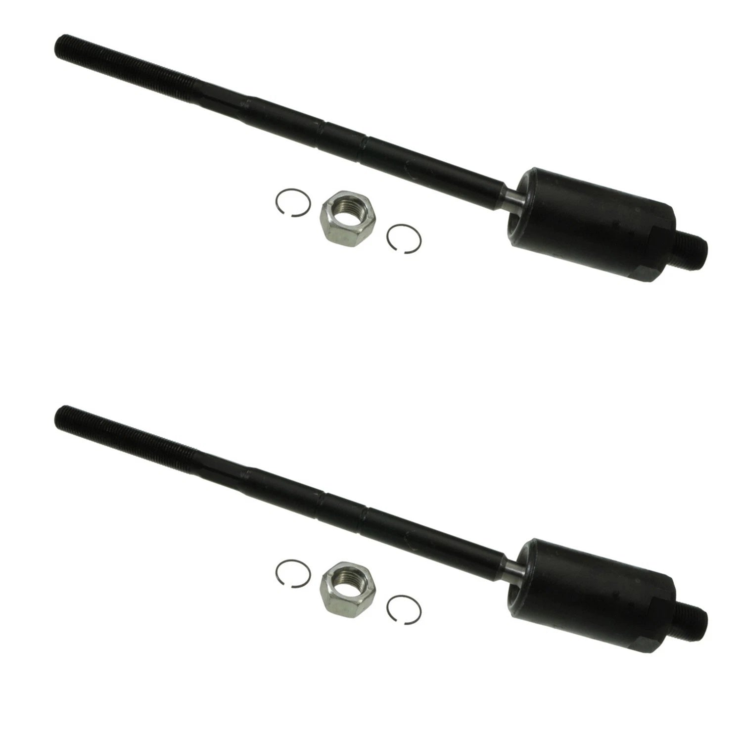 Set of 2 Front Inner Steering Tie Rod Ends for Ford Explorer, Mountaineer (1991–2001)