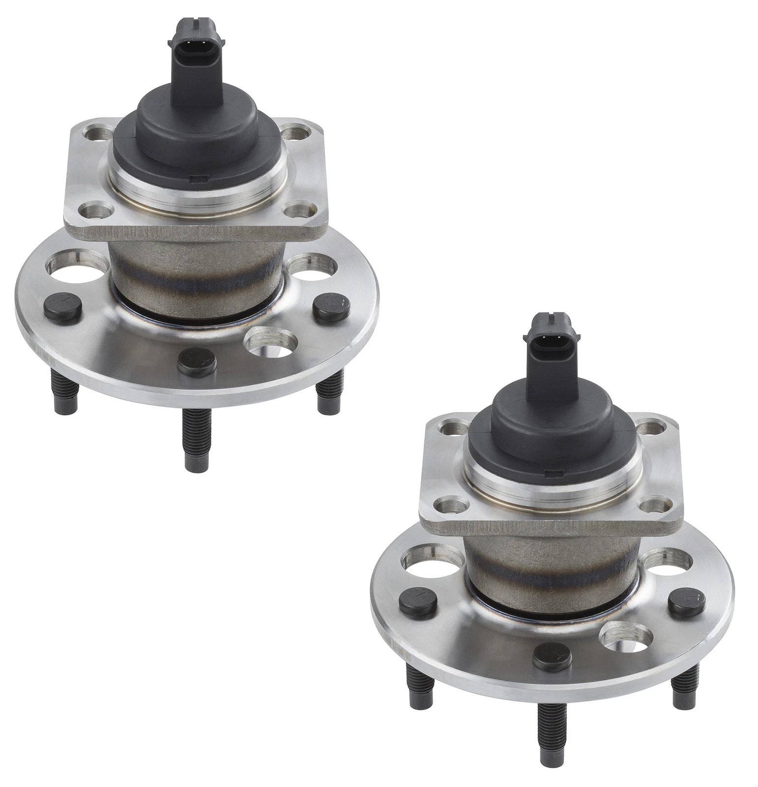 Set of 2 Rear Wheel Bearing and Hub Kit for Buick Cadillac Chevy Pontiac