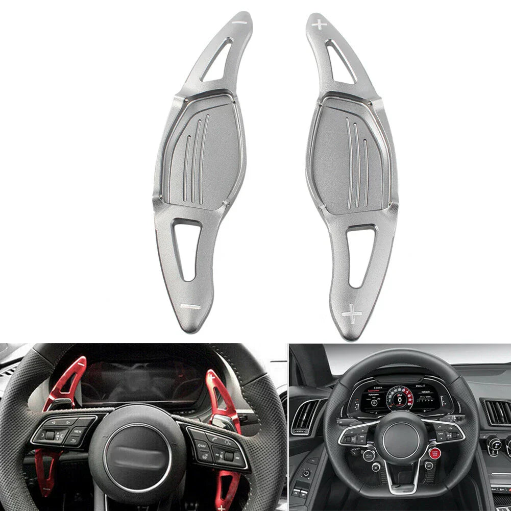 Metal Steering Wheel Paddle Shifter for Audi R8 RS3 RS4 RS5 TT RS (16-20)