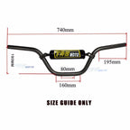 7/8" Handlebars for ATV Pit Dirt Bike Offroad Motorcycle (Universal)