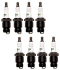 Set of 8 Spark Plugs Pre-Gapped 0.03 for Ford F-250 F-350 Ranchero