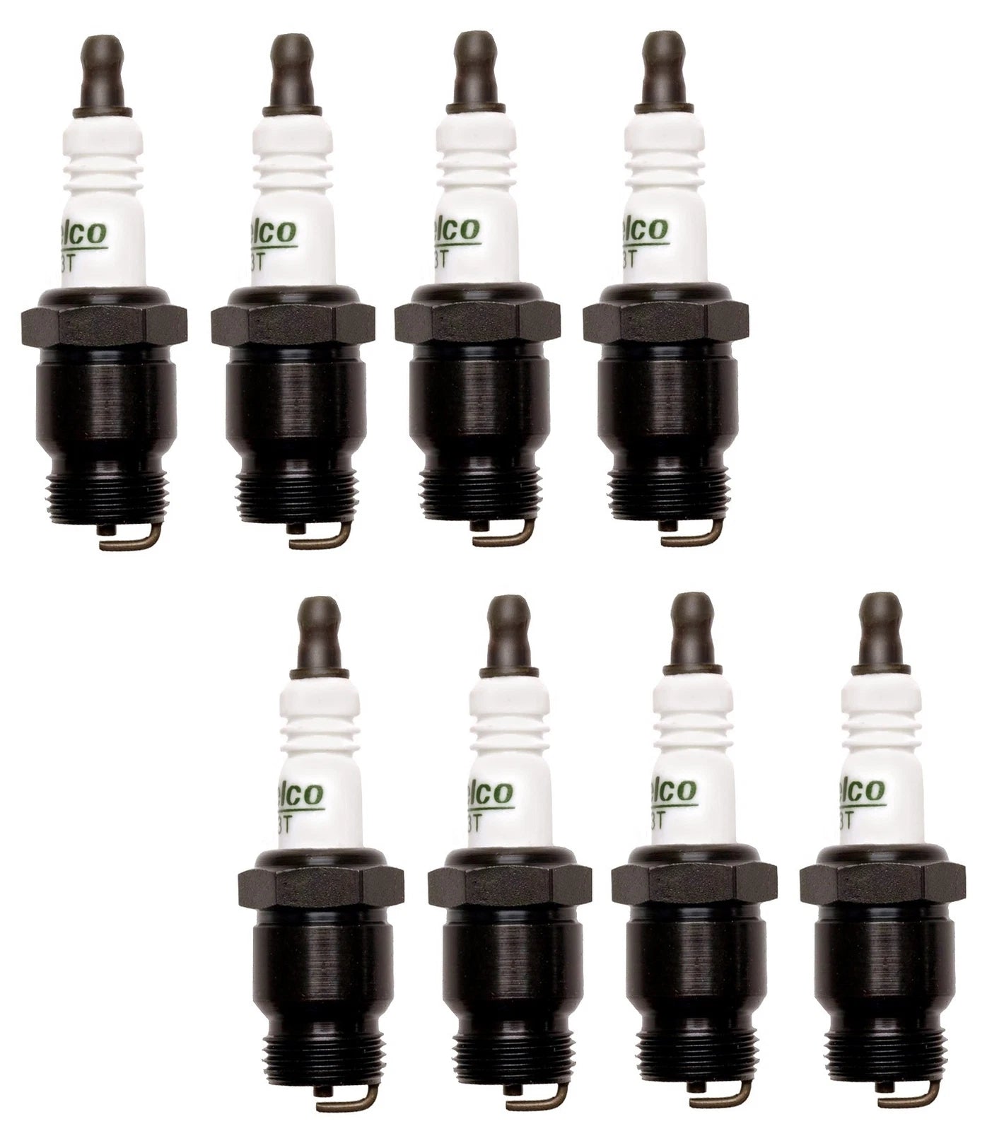 Set of 8 Spark Plugs Pre-Gapped 0.03 for Ford F-250 F-350 Ranchero