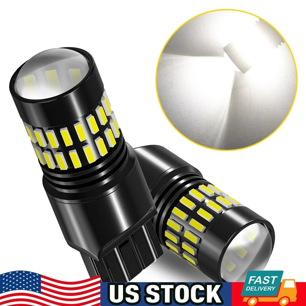 2X 6000K LED Reverse Back Up Light Bulbs 7443 7441 7440 for Chevy Tahoe (2007–2014)