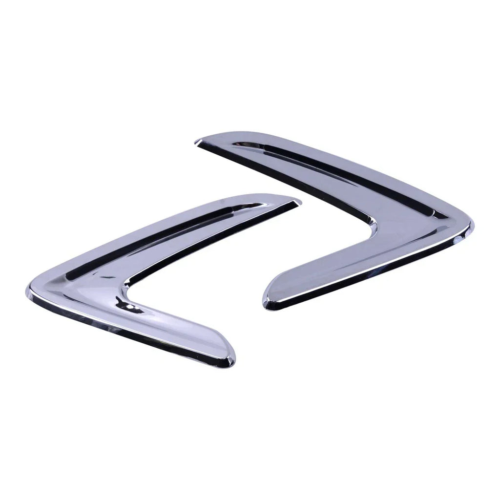2 x Chrome Fender Vent Cover Strip for BMW X5 F15 (2014-2016)