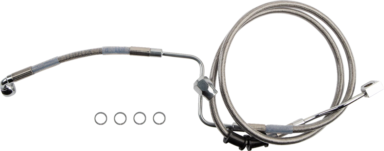 Brake Line for Drag Specialties (Rear Master Cylinder to ABS)