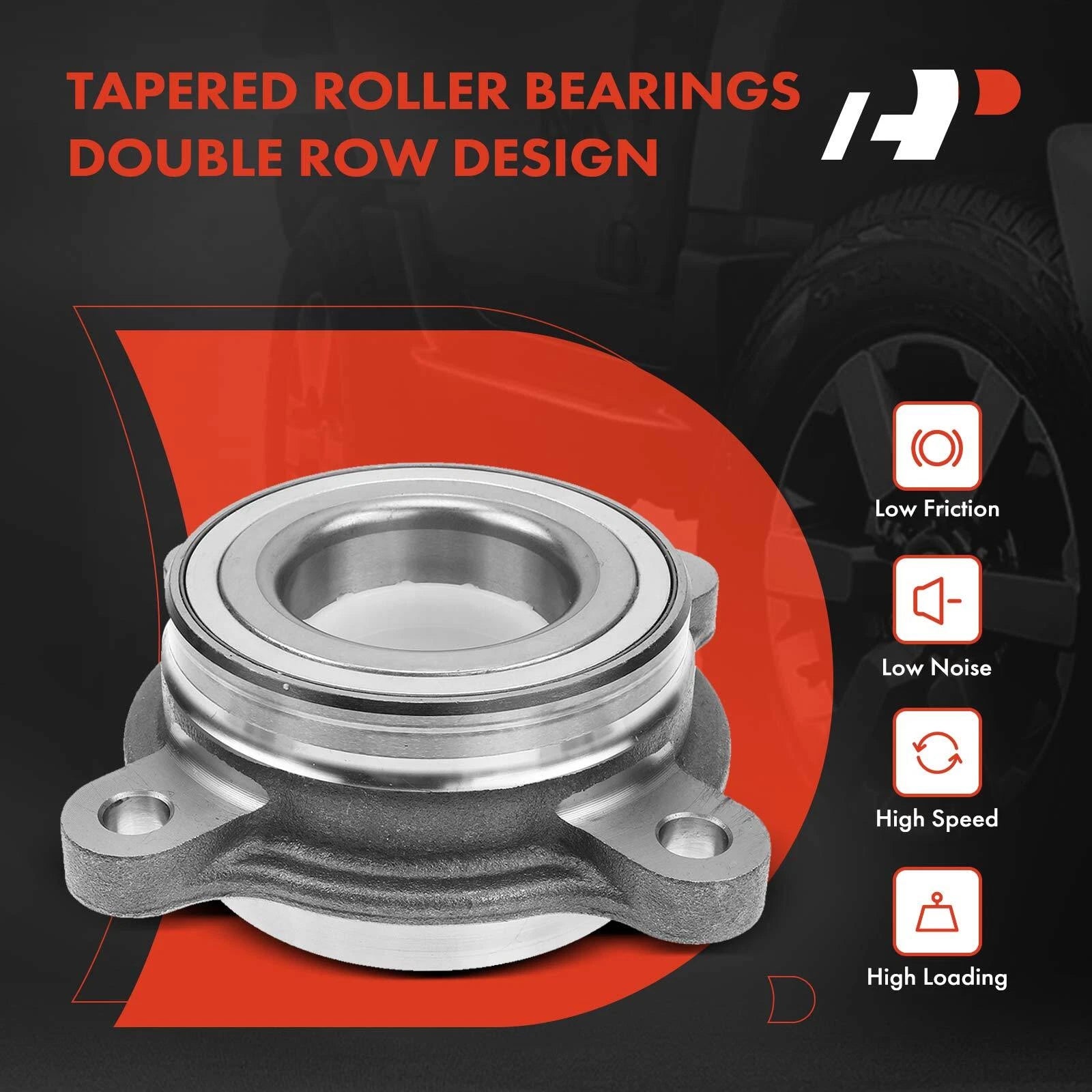 Front Rack & Pinion Hub Bearing for Toyota Land Cruiser (2008–2019)