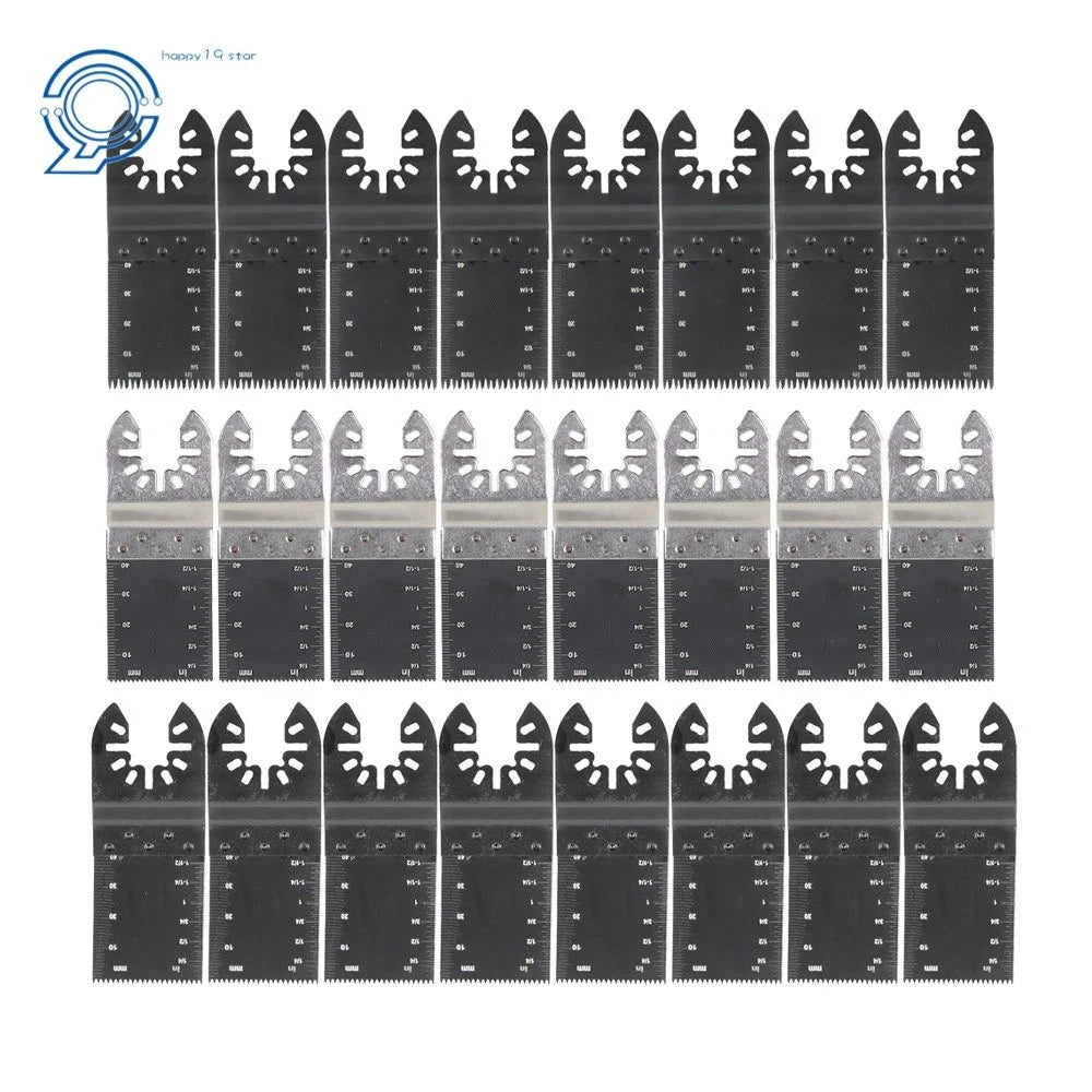 48 Piece Oscillating Multi Tool Saw Blades for