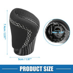 Automatic Gear Shift Knob for Lexus (Carbon Fiber, White Thread)