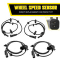 Set of 4 ABS Wheel Speed Sensors for Buick Enclave GMC Acadia Saturn Outlook (2007–2017)