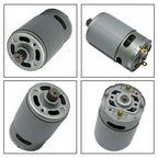 Brushed DC Motor 550 14.4V 13 Tooth for Portable Drill Tools (2010–2023)