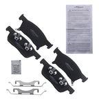 Front Brake Pads Set for Subaru Ascent (2019–2025) P2170 D2170 w/Lubricant