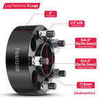 Set of 4 Hub Centric Wheel Spacers for Jeep Liberty (2002-2013)