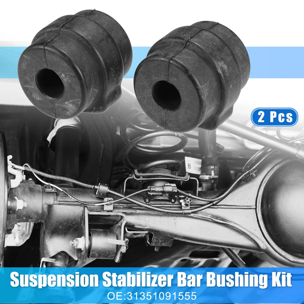 2X Suspension Stabilizer Bar Bushings No. 31351091555 for BMW 740i (1993–2001)