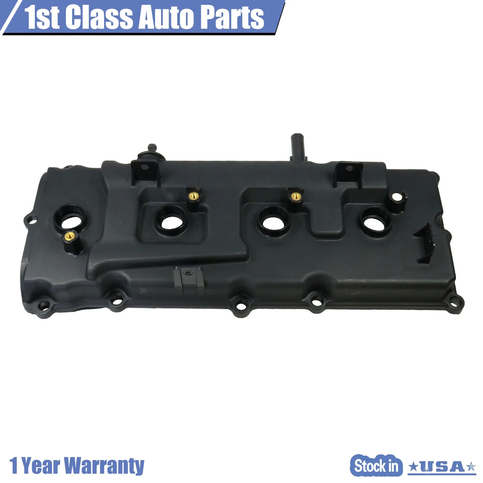 Left Engine Valve Cover with Gasket for Nissan Armada Titan QX56 (2004–2015)