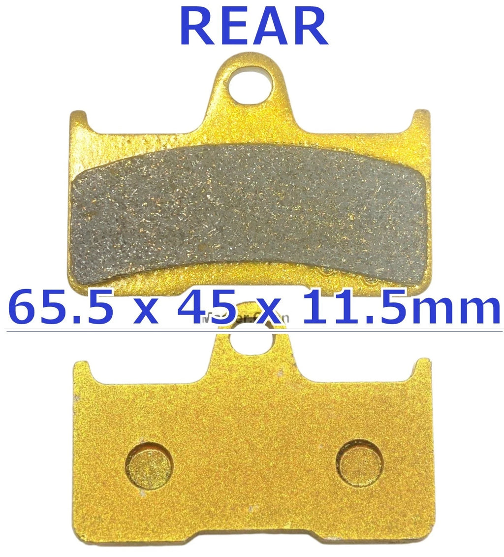 Set of 4 MC Front Rear Brake Pads for CF Moto C-Force 520 (2021–2023)