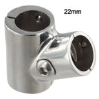 Stainless Steel Tee Pipe 60 Degree for Marine Railing