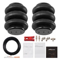 2X 2600lb Triple Bellow Air Springs + Air Fitting Line for Dodge Ram 1500 (2002–2023)