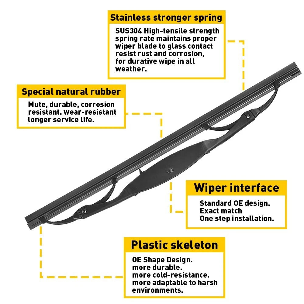 Rear Windshield Wiper Arm with Blade for Buick Encore (2013–2022)