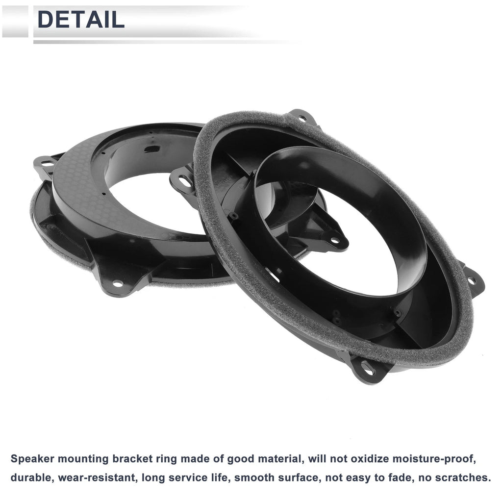 Set of 2 Speaker Spacer Rings for Toyota 6x9" to 6.5"