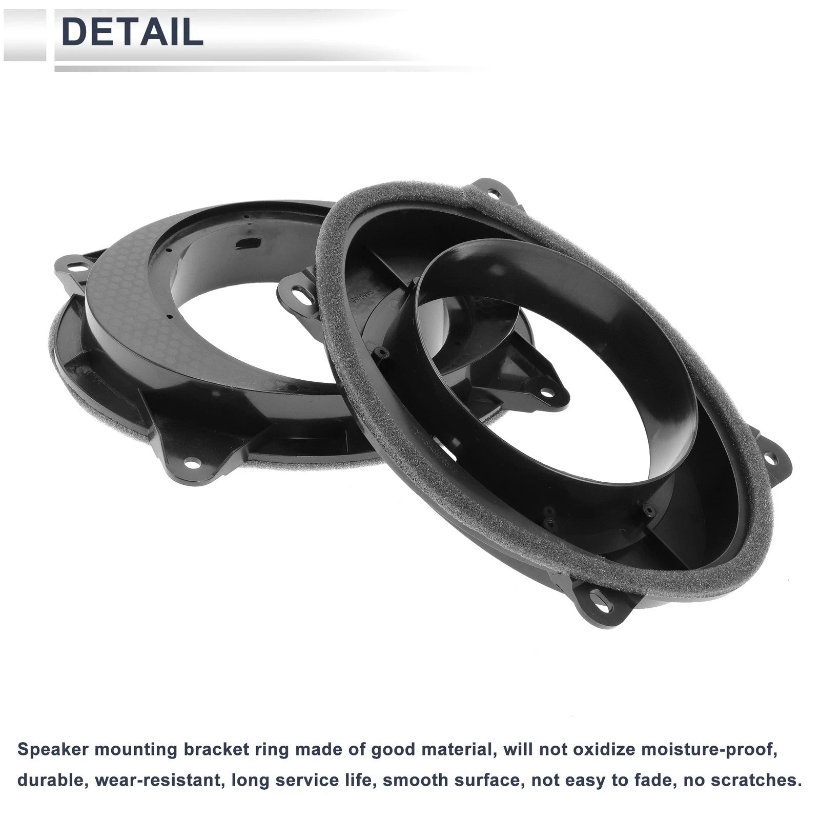 Set of 2 Speaker Spacer Rings for Toyota 6x9" to 6.5"