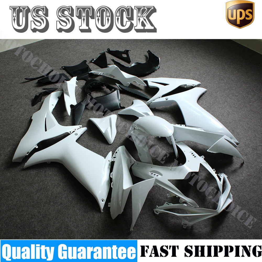ABS Fairing Kit for Suzuki GSXR600 GSXR750 (2011–2025) Unpainted Bodywork
