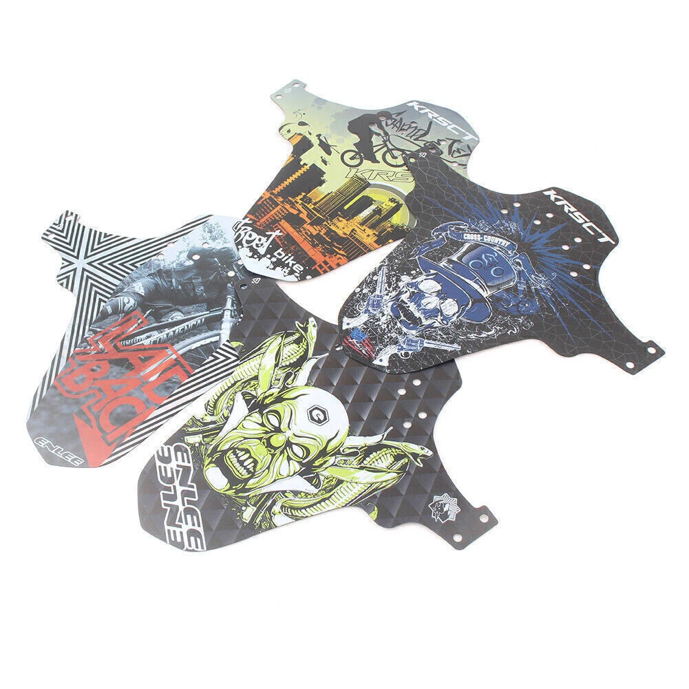 Mudguard for Bicycle MTB Front Fork/Rear Wheel (Universal Fit)