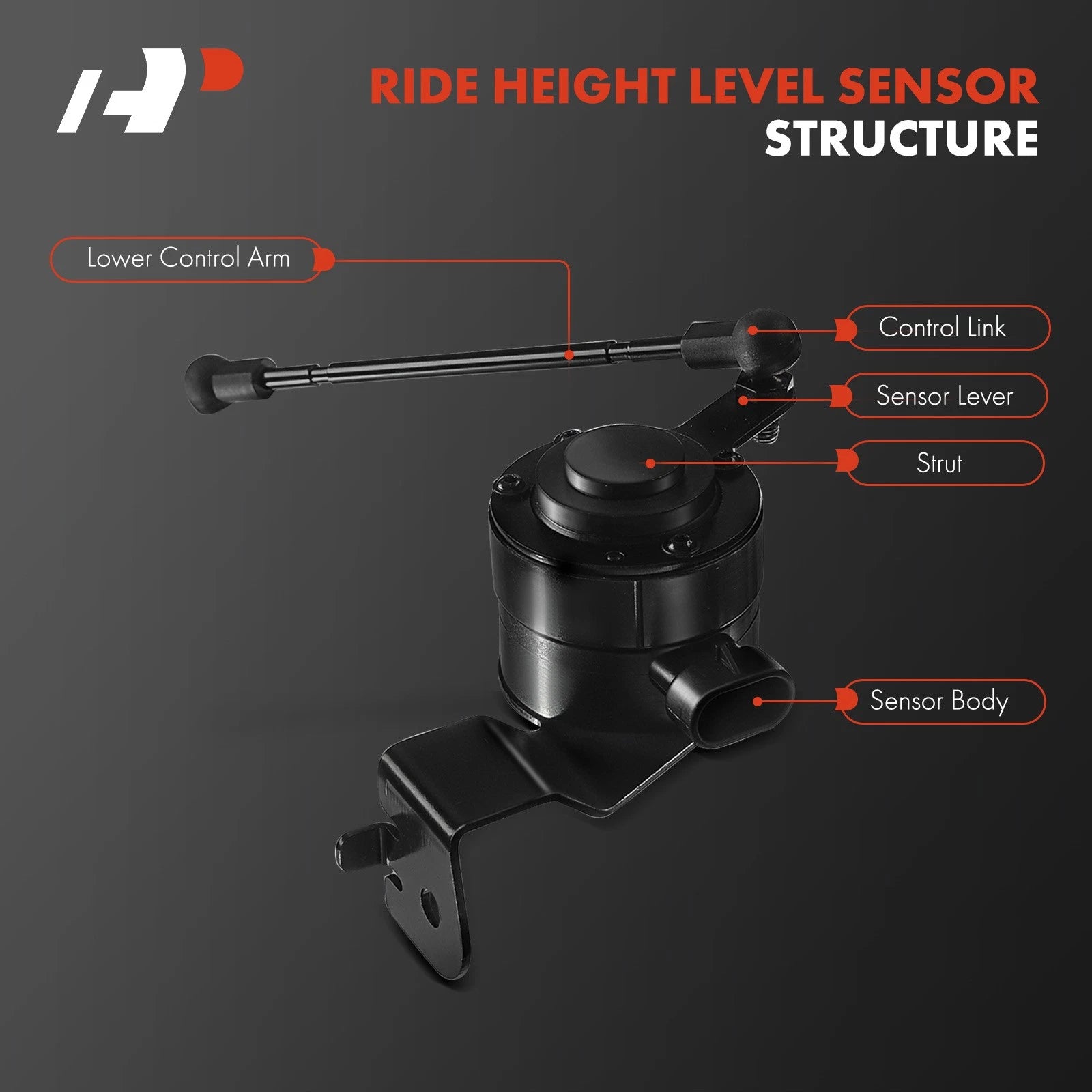 Rear Ride Height Level Sensor for Cadillac CLR Chevrolet Corvette