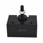 Wedge Type Tool Post for Lathe 10-15" with 7 Tool Holders (BXA 250-222)