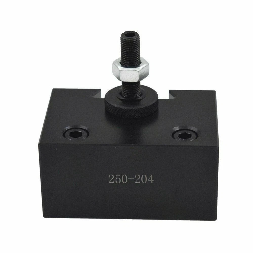 Wedge Type Tool Post for Lathe 10-15" with 7 Tool Holders (BXA 250-222)