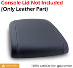Leather Synthetic Console Lid Armrest Cover for GMC Yukon (2003–2009) Dark Gray