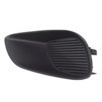 Black Front Bumper Fog Light Covers for Toyota Yaris (2007-2012)