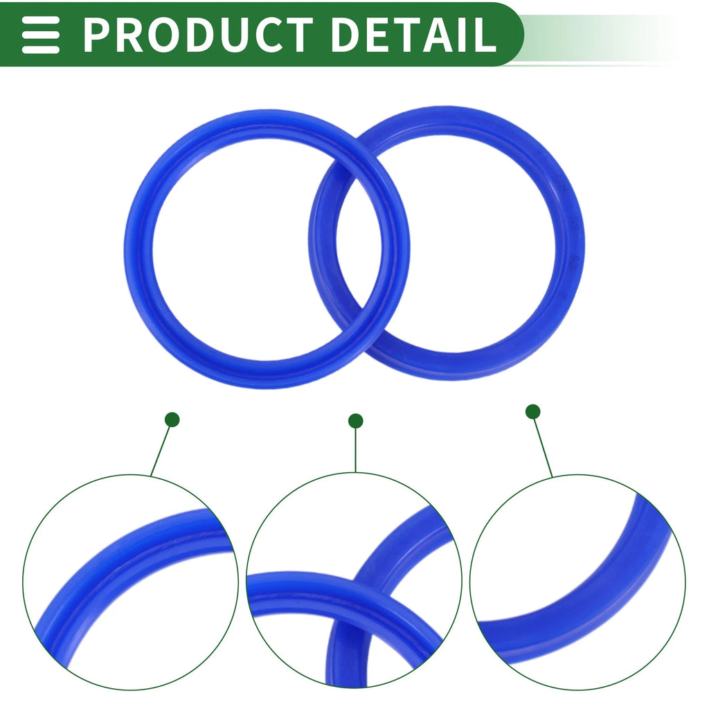 Set of 5 Oil Seal Rotary Shaft Seal 53x63x7mm High Pressure TPU