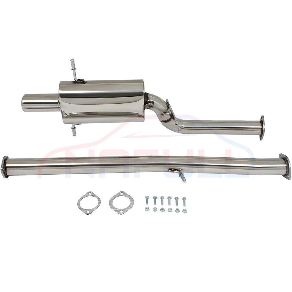 Muffler Exhaust System for Subaru Impreza WRX/STI 2002–2007 (Oval 3.5" Tip)