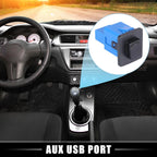 Auxiliary Plug Port Input Socket Adapter 39112TR0A01 for Honda Civic (2012)