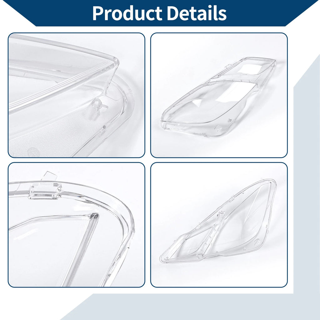 1 Pc Headlight Lens Cover for Mercedes-Benz E350 (2009–2016) No. 2078205461