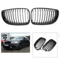 Front Kidney Grille for BMW 1 Series E81 E82 E87 E88 (2007–2013) Matte Black