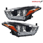 Set of 2 Halogen Headlights for Nissan Kicks (2018–2020)