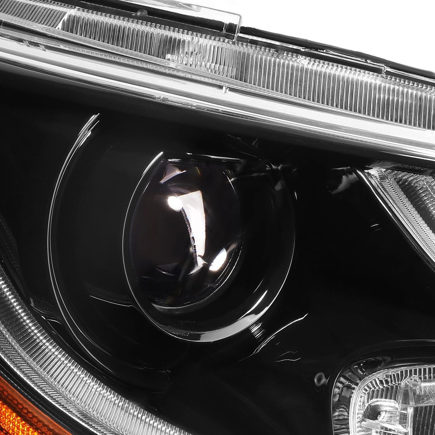 LED Projector Headlight Lamp for Toyota Corolla Sedan (2020–2024) - Right, Black Housing