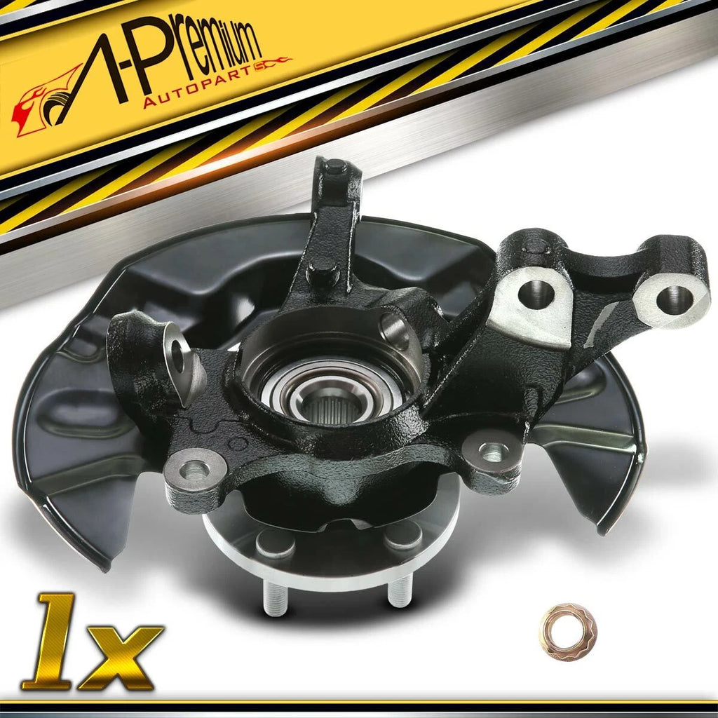Front Left Steering Knuckle and Hub Bearing for Toyota Corolla (2003–2008)
