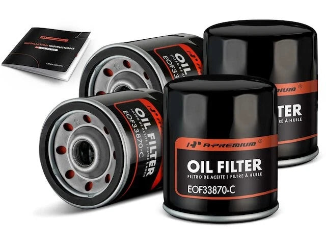 Engine Oil Filter Set of 2 for Suzuki Swift+ 1.6L (2004–2009) WF696DG