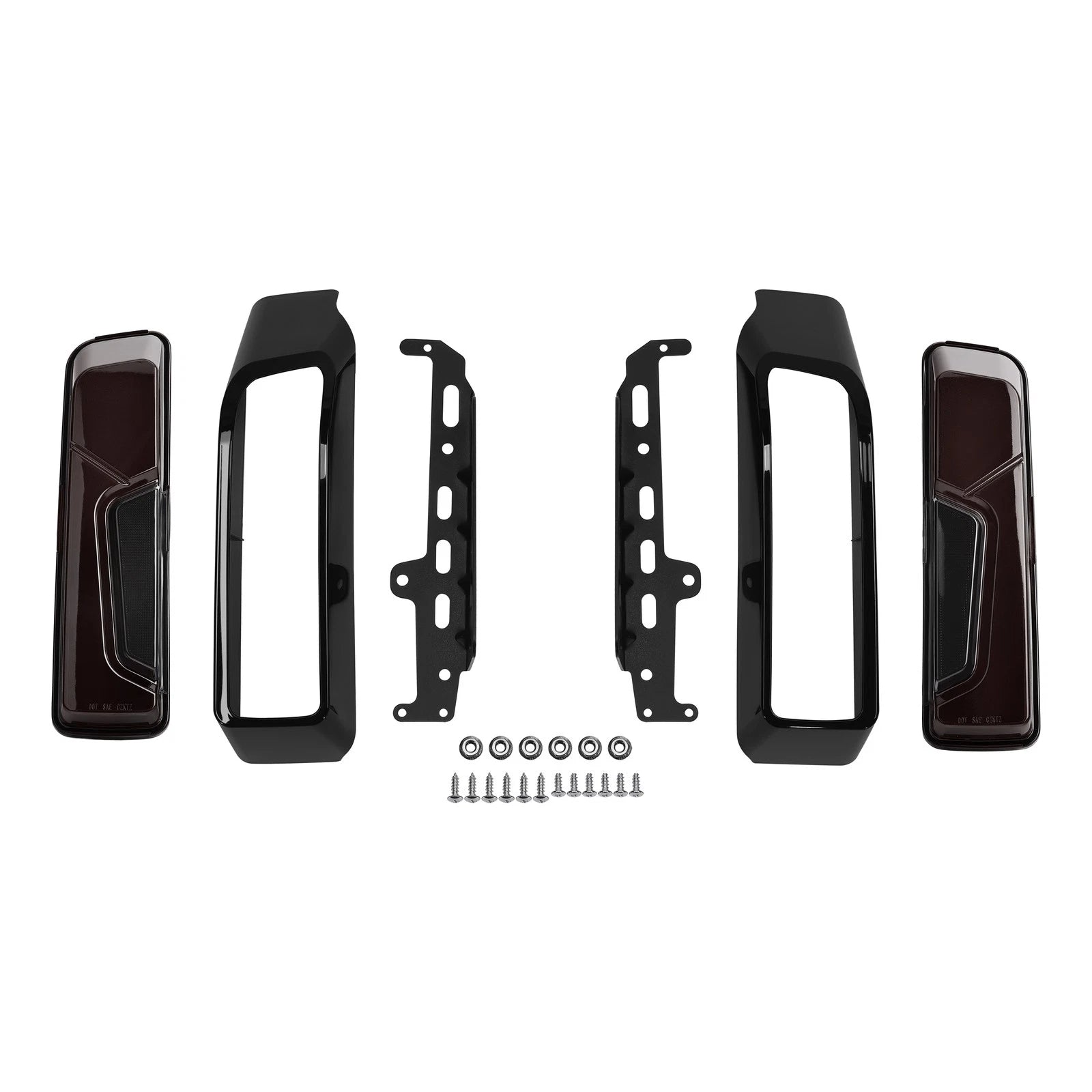 2X Rear Fender Saddlebag LED Side Lights for Harley CVO Street Glide (2023–2026)