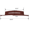 Molded Dash Cover Overlay for Chevy GMC Sierra Silverado C1500 (1988–1994)