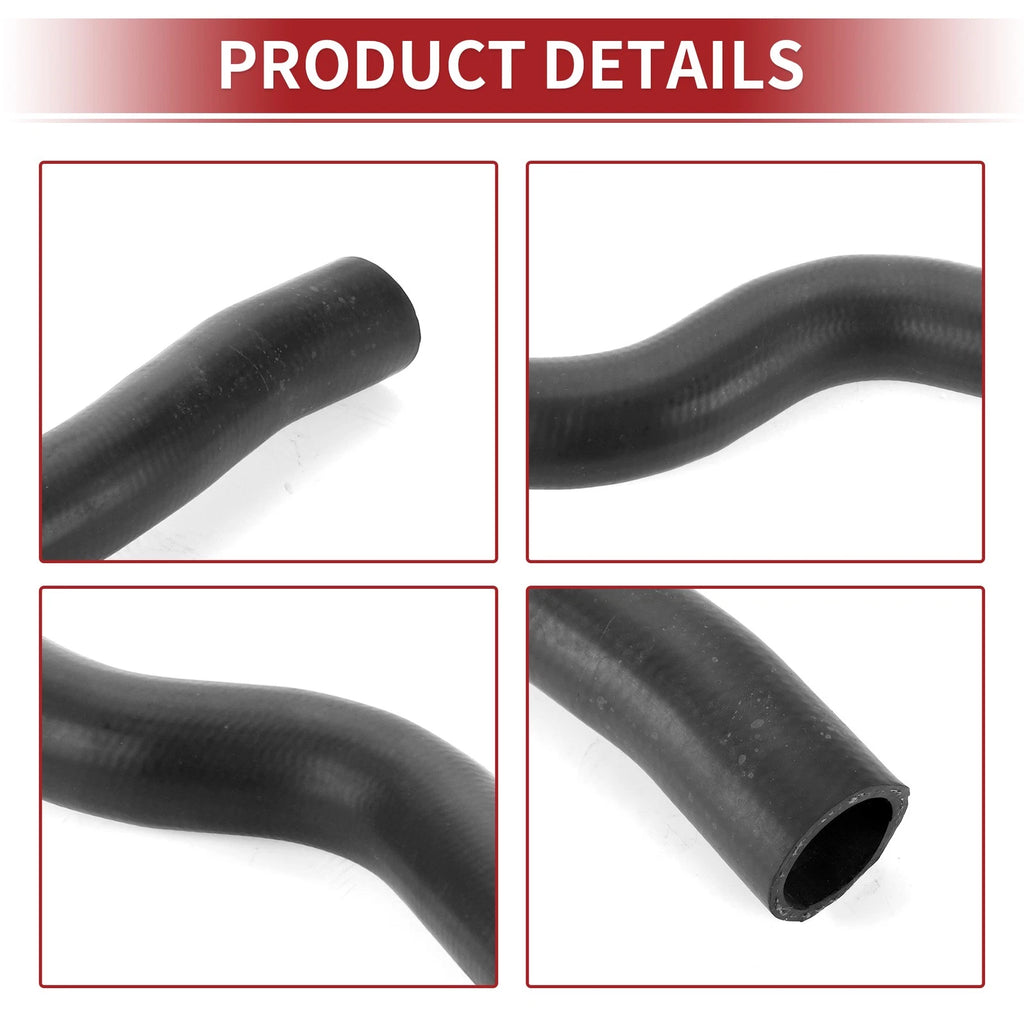 Radiator Hose for Toyota Camry 2.4L (2007–2011) No. 16571-0H160 Rubber Black
