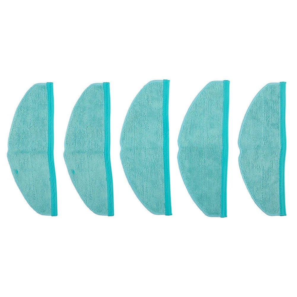 5 Mop Cloths for Conga 8090, Ultra 9090 AI Vacuum Cleaner Replacement