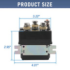 Heavy Duty Winch Relay Contactor for ATV UTV Truck (12V 500A)