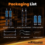 Coilovers for Toyota Yaris (2007–2011) - 24 Level Damper Shocks