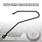 Luggage Rack Side Saddle Bag Mount Bracket Left for TR T100/T120 (2016–2022)