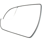 Driver Left Side Heated Mirror Glass for Hyundai Elantra (2017-2018)