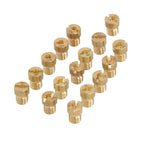 16pcs Carburetor Main Jet Kit for PWK OKO CVK (90–150)