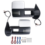 Side View Mirror for Chevy Suburban 1500 2007-2014 Extendable Smoked